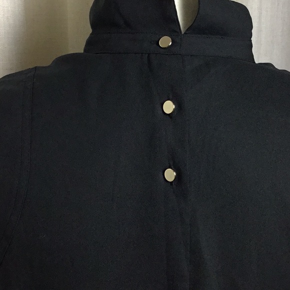 Ann Taylor Classic style Black Dressy Tank M - Picture 6 of 8